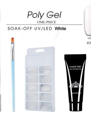 Nail Art Fast-drying Phototherapy Glue Multi-Color Extension Glue 15ml Set