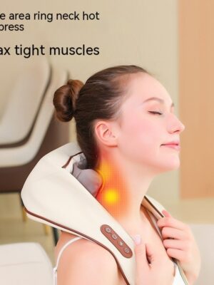 Home Kneading Hot Compress Shoulder And Neck Massager