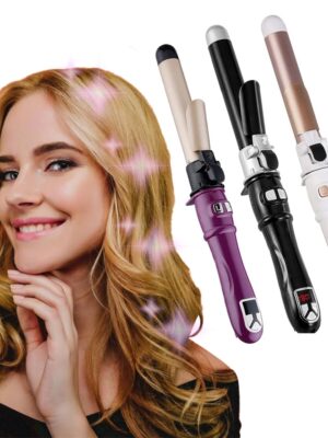 Otating Curling Iron Curling Wand Automatic Hair Curler 30s Instant Heat Auto Hair Waver Hair Styling Irons
