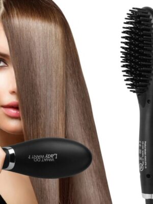 Ceramic Hair Straightening Brush
