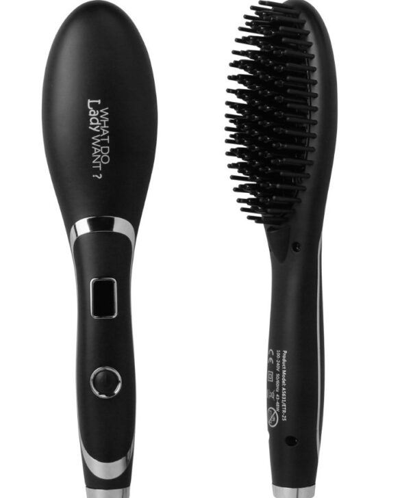 Ceramic Hair Straightening Brush – Image 2