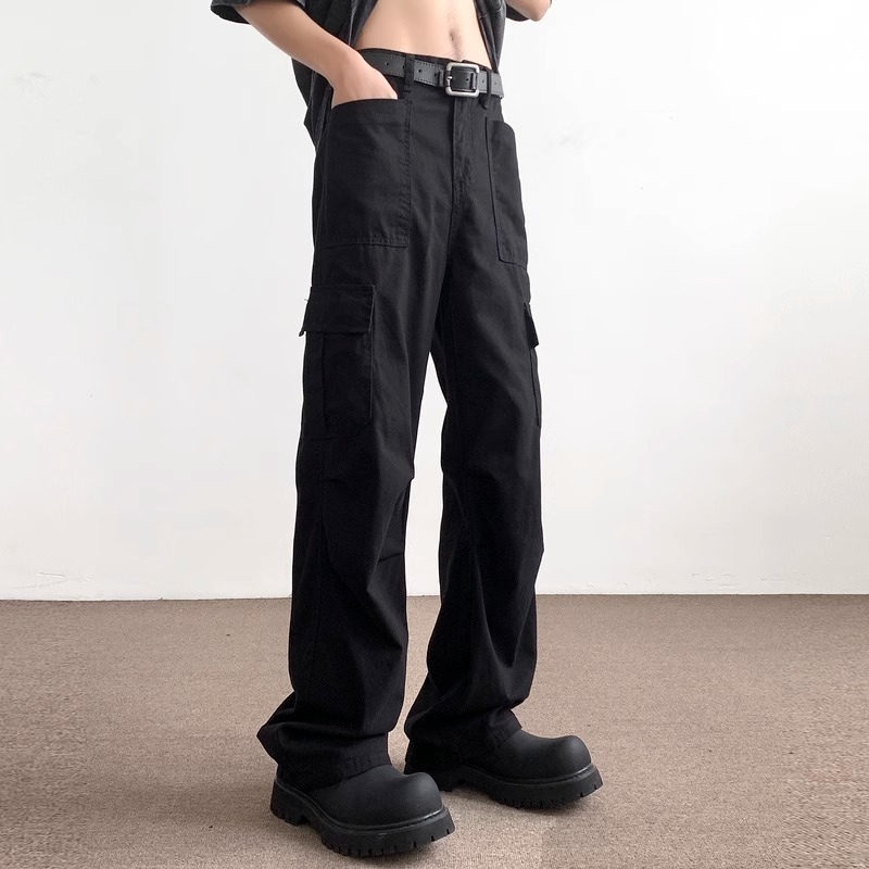 Men's Fashionable Casual Outdoor Loose Straight-Leg Pants ā Image 3
