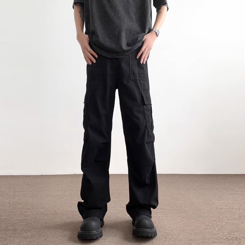 Men's Fashionable Casual Outdoor Loose Straight-Leg Pants ā Image 4