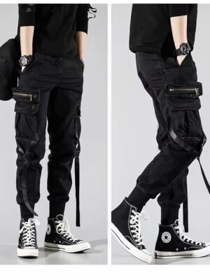 Hiddler Snow Camouflage Workwear Hipster Men's Pants