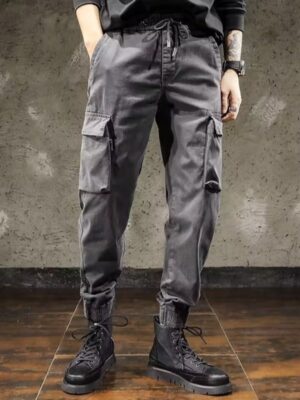 Men's Autumn Thin Fashion Loose Overalls