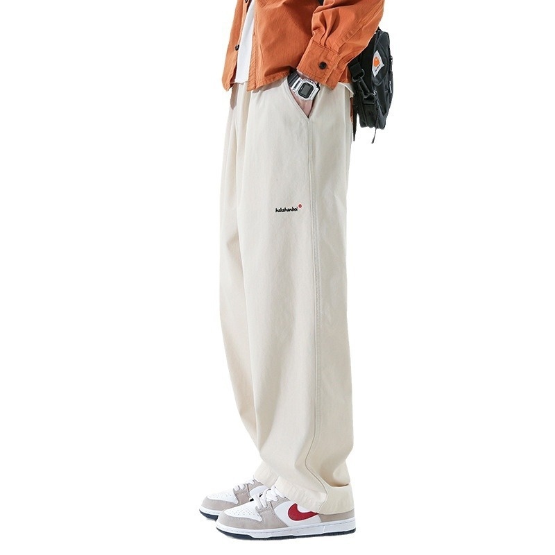Men's Loose Cargo Pants Straight Casual Trousers ā Image 4