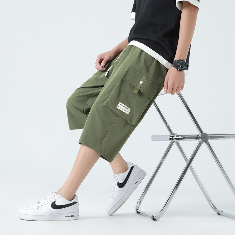 Summer Casual Sports Loose Fashion Work Clothes Men's Pants ā Image 4
