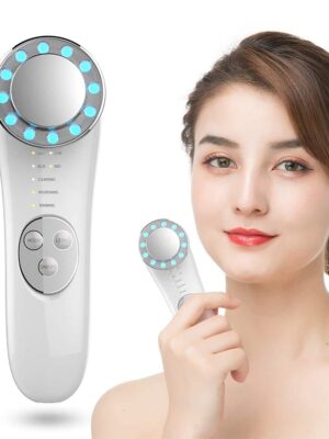 Facial Massager Skin Care Tools 7 In 1 Face Lifting Machine Galvanic Facial Machine Face Tightening Machine For Skin High Frequency Facial Machine