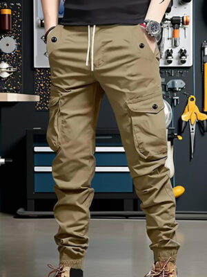 Mens Outdoor Hiking Workwear Casual Pants