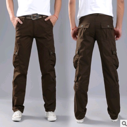 Men's multi-pocket overalls military pants casual trousers sports outdoor men's clothing ā Image 6