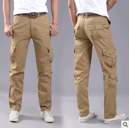Men's multi-pocket overalls military pants casual trousers sports outdoor men's clothing ā Image 7