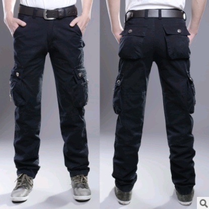 Men's multi-pocket overalls military pants casual trousers sports outdoor men's clothing ā Image 8
