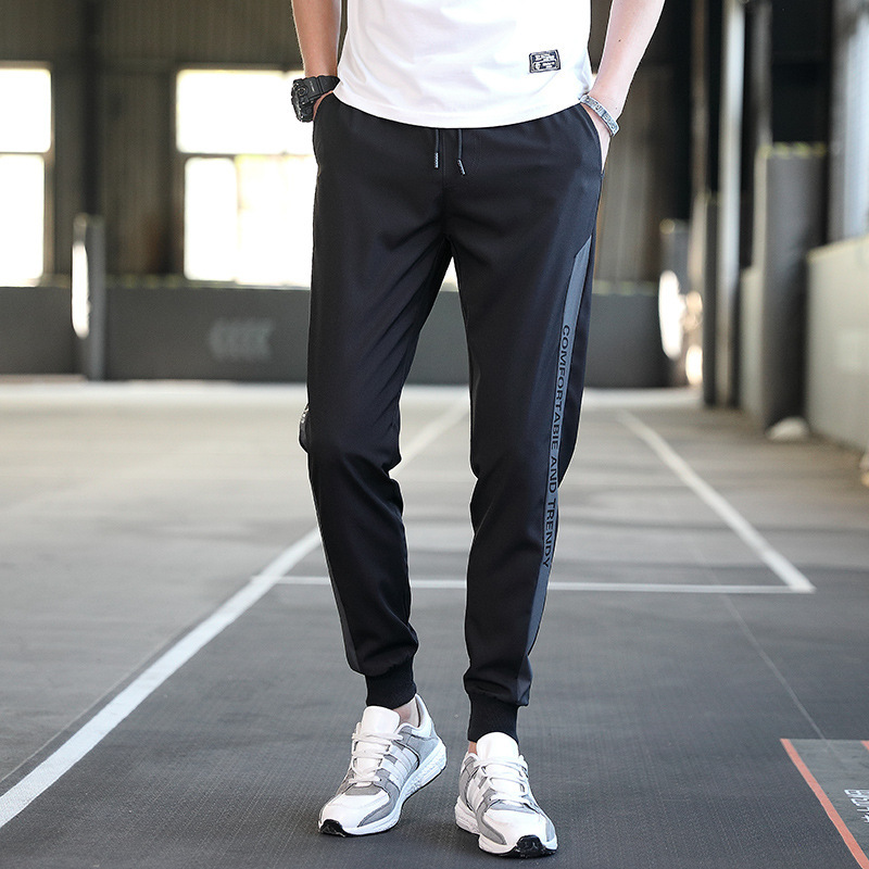 Ankle-length loose workwear casual trousers – Image 2