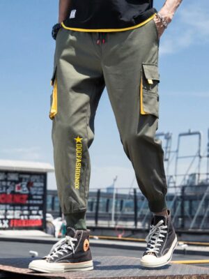 Loose legged sport spring and autumn long pants