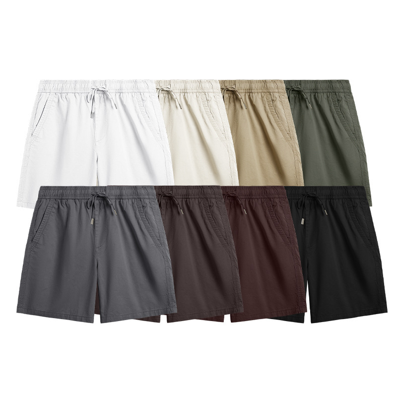 Environmentally Friendly Ready-to-wear Washed Straight Shorts ā Image 2