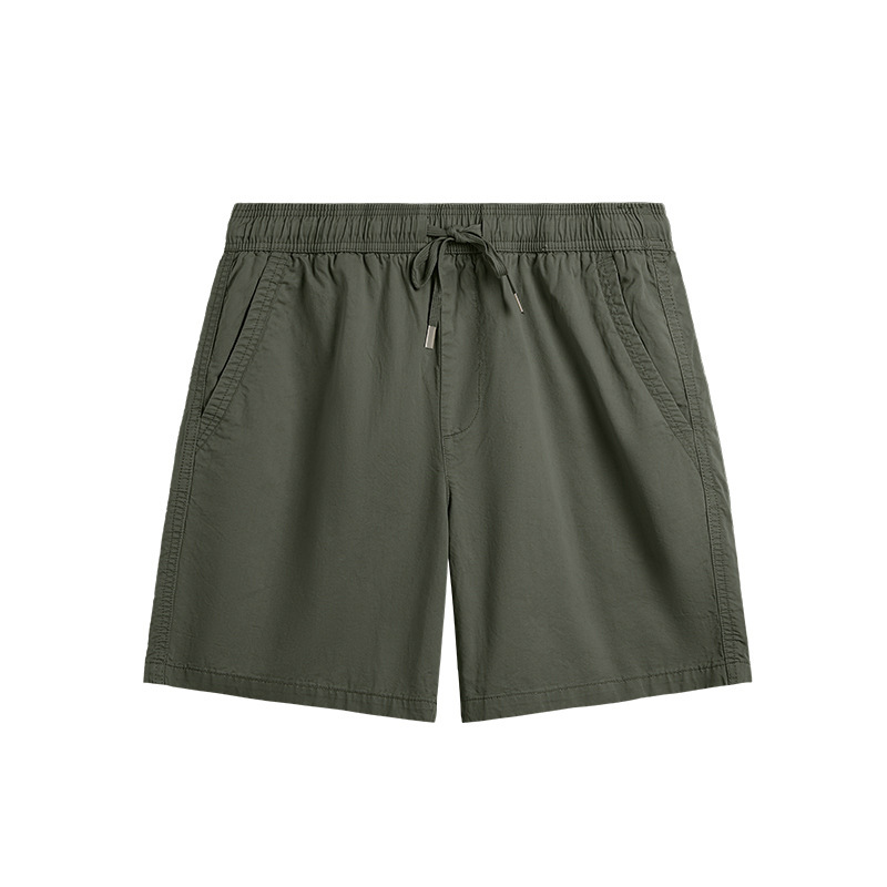 Environmentally Friendly Ready-to-wear Washed Straight Shorts ā Image 6