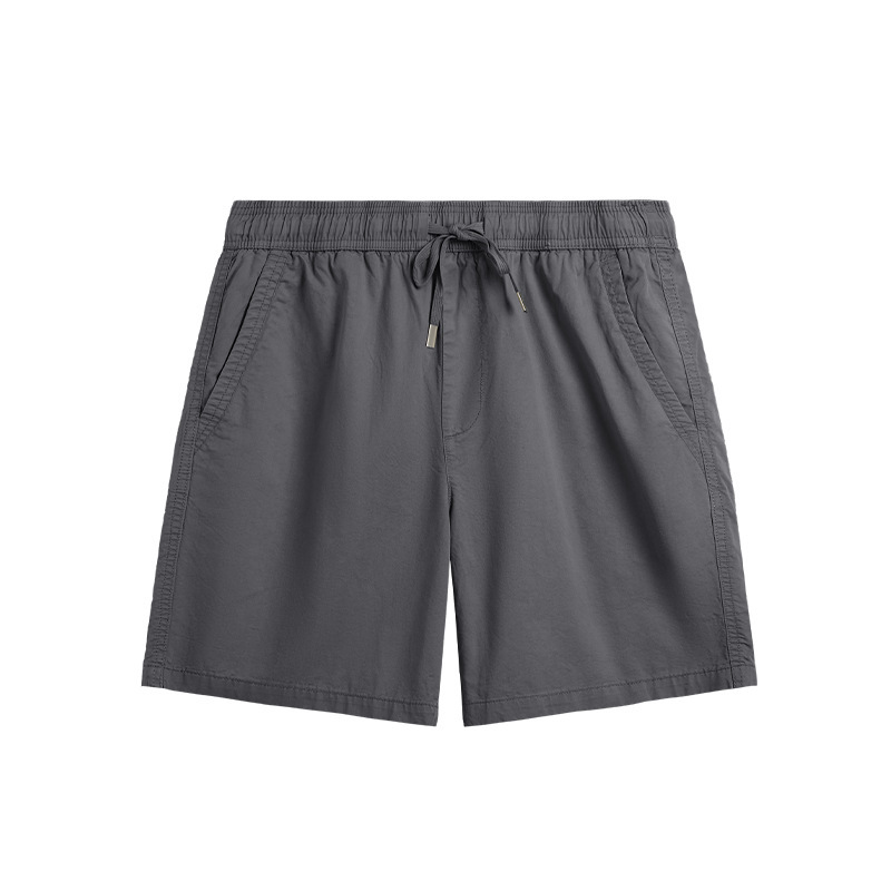 Environmentally Friendly Ready-to-wear Washed Straight Shorts ā Image 7