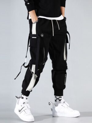Harlan Cargo Pants With Streamers And Feet