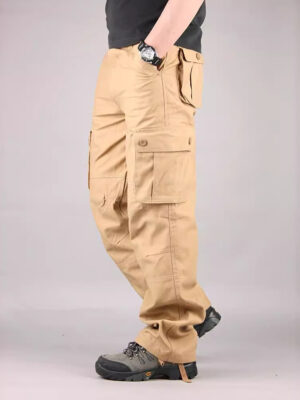 Multi-pocket Men's Casual Loose Labor Protection Pants