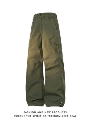 Men's Outdoor Three-proof Soft Shell Charging Overalls