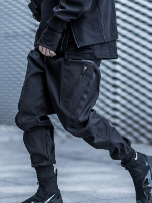 Curved Pocket Windproof Waterproof Leggings For Men