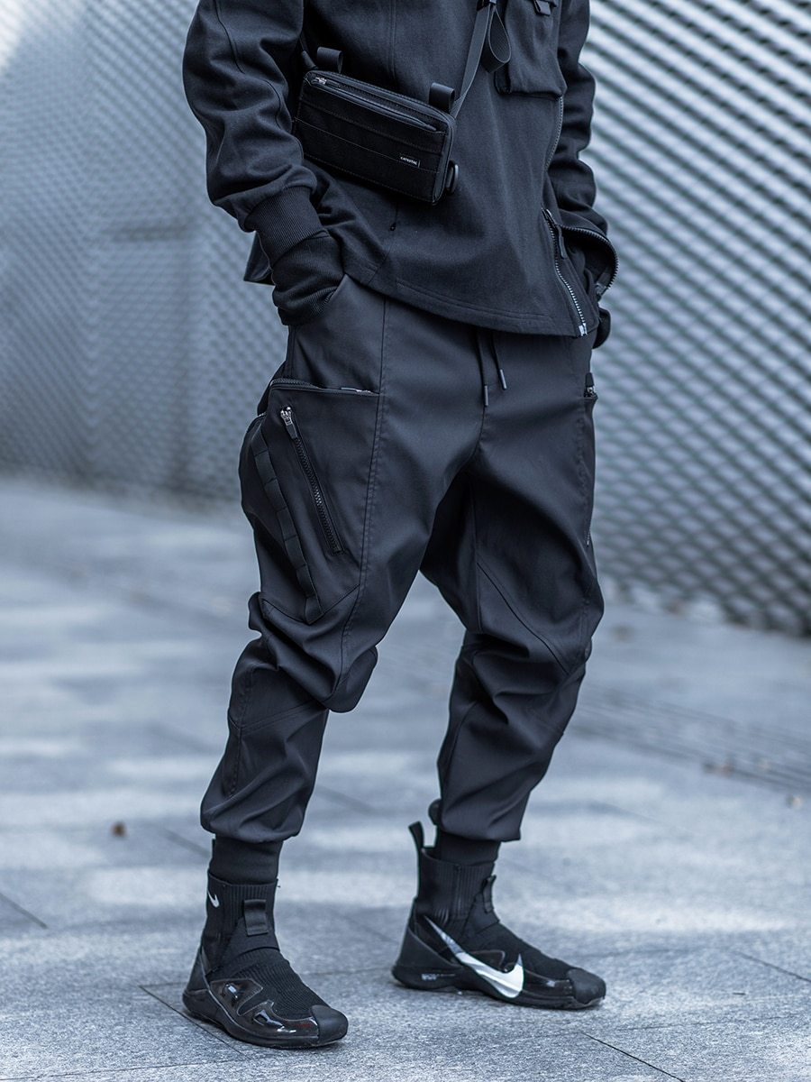 Curved Pocket Windproof Waterproof Leggings For Men ā Image 2