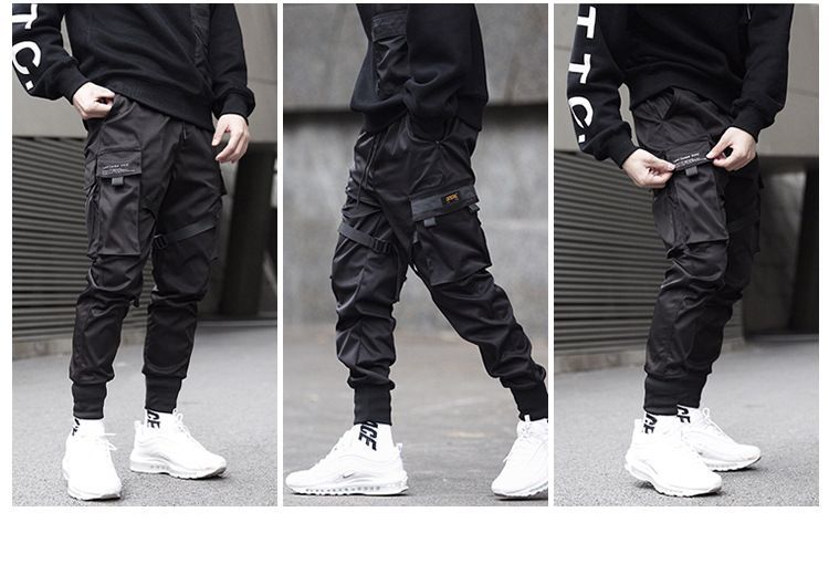 Curved Pocket Windproof Waterproof Leggings For Men ā Image 3