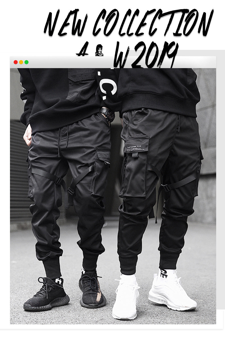 Curved Pocket Windproof Waterproof Leggings For Men ā Image 5