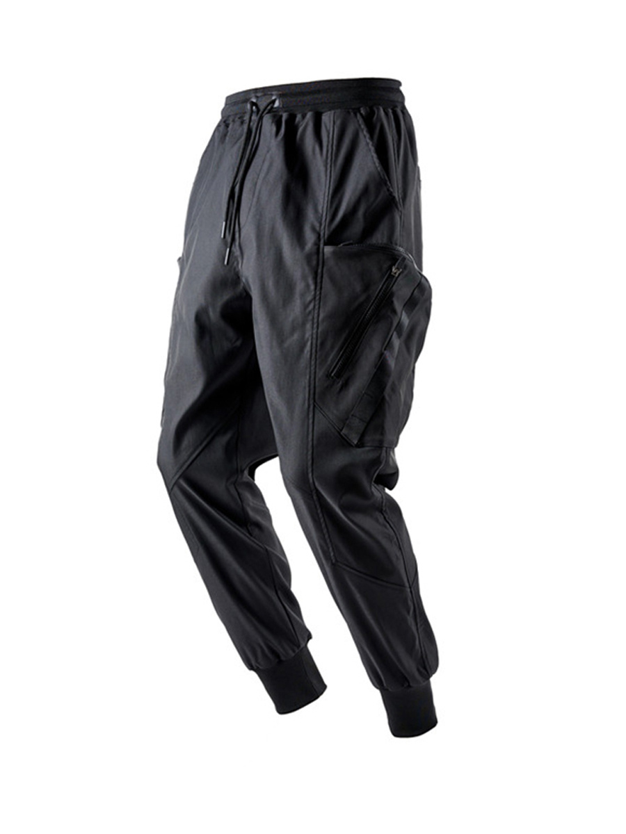 Curved Pocket Windproof Waterproof Leggings For Men ā Image 6