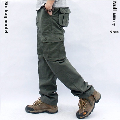 Multi-Pocket Workwear Casual Trousers Straight Work Uniforms Men's Pants ā Image 2