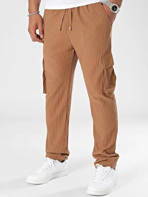 AutumnWinter New Arrival Pleated Fashionable Solid-Colored Drawstring Casual Work Trousers