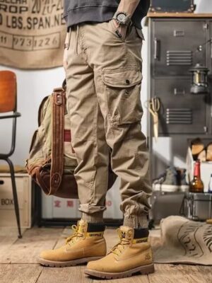 Loose Trendy Casual Jogger Pants Men's Overalls