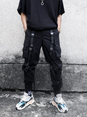 Men's Fashionable Pocketed Cargo Jogger Pants
