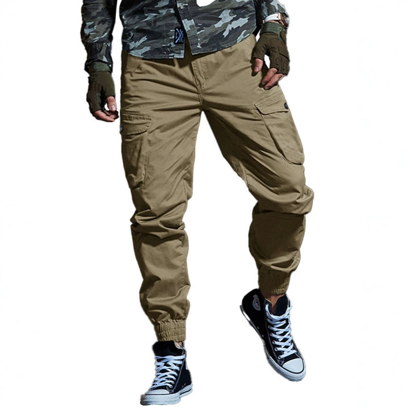 Mens Slim-fit Multi-pocket Work Trousers ā Image 5